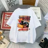 T-Shirt Femme Coton T-shirt Femme Casual Loose Oversize College Wind Street Fashion Basic All-Match Short Sleeve Harajuku Tops Hiohop