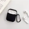 Airpods 용 이어폰 케이스 2 1 헤드폰 팁 Air Pods Protector 용 소프트 실리콘 커버 케이스