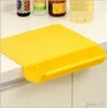 Bloco de corte 2 em 1 Pinkycolor prático com slot de prato blocos de desbastamento econômico plástico placa não deslizante ferramentas de cozinha