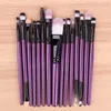 15 sztuk Eye Makeup Szczotki Zestaw Proszek Fundacja Eyeshadow Eyeliner Lip Make Up Brush Maquiagem Kit