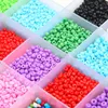 Andra 2/3/4mm fröpärlor 4000-24000pcs 24 färger Mimi Glass för DIY-halsbandörhängen armband smycken ornament tillbehör