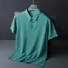 Polos de verano para hombre, de secado rápido, informales, de algodón helado, de manga corta, de alto volumen, con armadura, suministro de diamantes, pareja de golf, estampado 3d, camiseta sin mangas para fitness