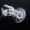 Quartz Banger 10mm 14mm Male Joint Seamless Fully Weld Smoking Accessories Terp Slurper Beveled Edge Blender Spin Glass Nail FWQB06