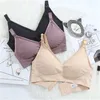 5 Colors Women Nursing Bra Maternity Breastfeeding Pregnant Solid High Qulaity Women Underwear Plus Size Bra Adjustable Y0925