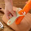 Ceramics Peelers Parer Cutting Fruit Potato Vegetables Peeler Kitchen Tools Helper Grater for Carrots Nutcracker