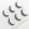 False Eyelashes 3D09 Natural Tapered Black Terrier Fashion Ball Smoke Makeup Fake Cross Messy Soft 3D Eye Lashes2838309