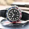 Classic Mens Watch Automatic Mechanical Watches 40mm Rainbow Bezel Fashion Business Wristwatch Montre de Luxe Men Gift2139917