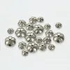 Six-petal flowers type Spacer beads Tibetan silver flower bead support base DADWZ053 Spacers