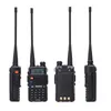 1or 2pcs baofeng bfuv5r skinka radio bärbar walkie talkie pofung uv5r 5w vhfuhf dual band tvåvägs uv 5r cb 2108171233916