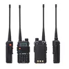 1 أو 2 قطع baofeng bf-uv5r هام الراديو المحمولة walkie talkie pofung uv-5r 5 واط vhf / uhf المزدوج الفرقة اتجاهين uv 5r cb 210817