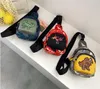 Mini zaino in tela per bambini di moda all'ingrosso Ragazza Ragazzo Simpatico cartone animato Dinosauro Borsa a tracolla Borsa per soldi per bambini Borsa a tracolla con cerniera per bambini