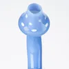 Svampvatten bong Heady Glass Bongs 9 inches Hookahs Rig Ball Style duschhuvud percolator 5mm tjock grön blå unik vattenpipa oljeriggar vax 14mm fogrör