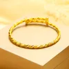 24K Gold Plated Bangles 2022 Arrival For Women And Men Luxury Fine Jewelry Limited Promotion Real Push Pull Bracelets39598803554083