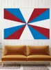 Naval Jack of the Netherlands Flag 90 x 150 cm 3 * 5ft aangepaste banner metalen gaten inkommingen binnen en buiten kunnen worden aangepast