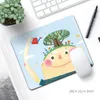 20 21 Skrivbordsgummi Musmatta 210 * 260 * 3mm kvadratmousepad med flera mönster Gaming Mousepads 14 stilar