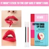 20 stks Katoenen Swab Lipsticks, Tattoo Lippenstift, Katoenen Swab Lip Glazuur, Langdurige Waterdichte Non-Stick Cup, Hoogwaardige make-up artefact met geschenkdoos voor meisjes en dames