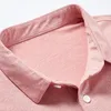 Fashions Brands Camisa pólo Men Stand Color Dele Longe Slim Fit Polos Mandarin Collar Boys Casual Mens Casual 210308