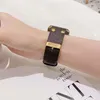 Toppdesigner Smart Straps Fashion Watchband för rem 42 38 40 44 41 45 mm IWATCH 5 SE 6 7 8 Ultra Watch Band Leather Armband Stripes WatchBands9208035