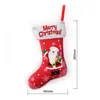 Christmas Decorations DIY Stockings Snowman Diamond Painting Fabric Ornaments Tree Socks Pendants Gifts Bag Party Decor