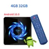 X96Q MAX TVBOX 6K 4K Android 10 Smart TV Box AllWinner H616 Media Player 2.4G / 5G WIFI BT5.0 Google Play Set Top Box 4 GB 64 GB