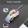 USB Gaming Mouse Kablolu G402 Ergonomik Optik 4 Ayarlanabilir 3200 DPI 6D Düğme LED Arka Fareler Gamer Işık Bilgisayar PC Laptop Için Oyun