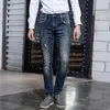 Style italien mode hommes jean rétro bleu épissé concepteur Distred déchiré Denim pantalon Streetwear Vintage Hip Hop pantalon