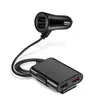 QC 3.0 Carregador de carro Multi Carregador de Carregador de Passageiros USB Front Back Assento 4 Porto Adaptador Universal Carregamento Rápido Adaptador Rápido para Telefone Celular