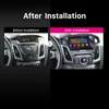 8-ядерный автомобильный DVD GPS мультимедийный проигрыватель для Ford Focus 2011-2013 IPS стереосистемный магнитофон 4GBRAM + 64GB ROM Android 10.0