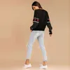 Woman Knitwear Black Knitted Pullovers Tops Reindeer Ugly Christmas Sweaters 2020 Long Sleeve Jersey School Work Clothes Jumper Y1118