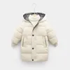 Manteau en duvet pour enfants, veste rembourrée, pour garçons et filles, moyen et long, en coton épais, à la mode, style charmant, nouvelle collection hiver 2021