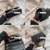 Umhängetaschen Damentasche Pu-Leder Lingge-Muster Straddle Kleine Marke Designer Einfachheit Mädchen Geldbörse Handtasche