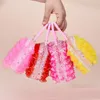 Creative luminous handbags childrens play house toys handmade kids favorite birthday gifts LED Christmas bag