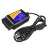 USB ELM327 V1.5 Skaner OBD2 V 1.5 ELM 327 Interfejs USB Can-bus OBDII czytnik kodu dla komputera PC Adapter OBD 2 Narzędzia diagnostyczne