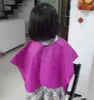 Kid child apron salon waterproof hair cut hairdressing barbers cape gown cloth kids baby hairs capes top quality