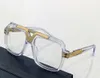 Vintage Square Eyeglasses Frame for Men Gold Black Clear Lens Glasses Eyewear Men Fashion Sunglasses Frames with Box