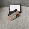 Porte-cartes pour femmes Designer Style Mini cartes d'identité de crédit d'affaires sacs porte-monnaie mode étui à cartes en cuir véritable avec boîte
