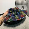 Wholesale luxury cap cotton SUN HATS brand plaid jacquard fisherman caps fashion men and women hat