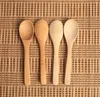 Geléia De Madeira Colher Bebê Mel Spoon-Coffee Spoons Nova Cozinha Delicada Usando Condimento Pequeno 12.8 * 3cm Sn5794