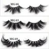 25mm 27mm 5D nertsen wimpers 100% handgemaakte wispy volume valse wimper grote lange dramatische pluizige echte 3D mink wimpers make-up eye lash extension