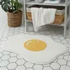 Calçados Ovo Banheiro Esteira Não-Deslize Entrada Tapete Cozinha Absorvente Absorvente Esteira Lavável Capacitação Caçador Kids Room Tapetes 210727