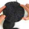 30 inches hög puff afro kinky rak bubbla dragsko ponytail klipp i ponytails simulering mänskligt hårbunt 1b #