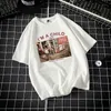 T-shirt da uomo 2022 moda estiva casual maglietta a maniche corte top uomo O collo stampa in cotone streetwear donna taglie forti 5XL