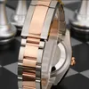 Best version new version 31 mm 36mm Red Dial Watch 18K Rose Gold Asia ETA2813 Movement Automatic Unisex Watch Watches