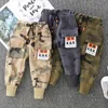 Flickor Cargo Kids Byxor Beam Foot Spring Barn Boys Bomull Sport Casual Camouflage Tryckt Teenage Pants 210303