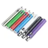 Authentique EVOD Préchauffer VV Vaporisateur Batterie 900 650mAh UGO V Tension Variable E Cigarette 510 Fil Vape Stylo E-Cig USB Chargeur eGo-T MT3 CE4 CE5