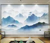 Wallpapers Abstract Forest Mountain View Mural Wall Paper 3D Canvas Wallpaper Art Painting Home Contact Custom