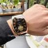 جديد للرجال مجموعة 8880 Tourbillon التلقائي رجالي ووتش الأسود الهاتفي الصلب حالة جلدية سوداء حزام جودة عالية الساعات الرياضية الرجالية