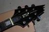 Envío de alta calidad G LP personalizado Peter Frampton Signature 3 Pickups Ebony Fingerboard Guitarra eléctrica negra