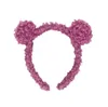 Fluffy Pompom Bola De Cabelo Fuzzy Pom Headband Cabelo De Cabelo Aniversário Festa De Natal Favores Bonito Feriado Vestindo