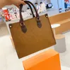 Crossbody bags Genuine Leather ONTHEGO PVC Womens Designers Handbags Luxury Purses Clutch Women Tote Ladies Shoulder Bag